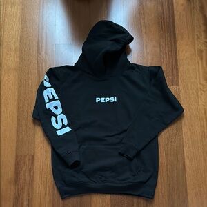 Uneek Iconic Pepsi Logo Black Sweater